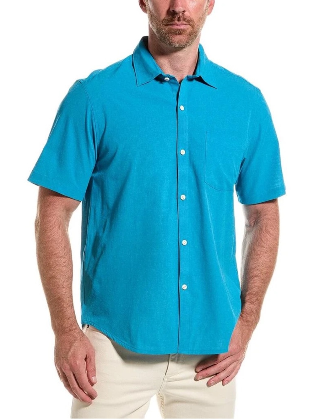 Tommy Bahama Bahama Coast Shirt Blue Danube